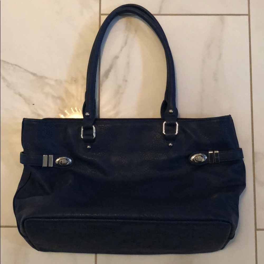 Dark blue purse